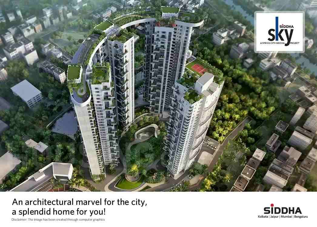 Live in a splendid home at Siddha Sky in Kolkata Update